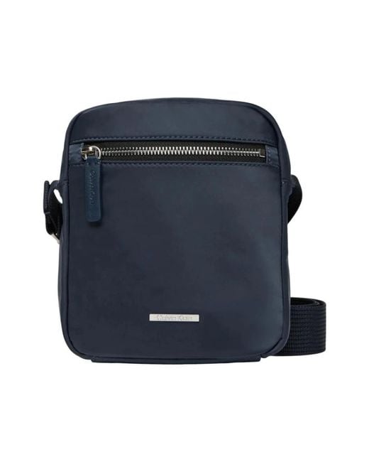 Calvin Klein Stilvolle Schultertasche Mit Reißverschluss in Blue für Herren