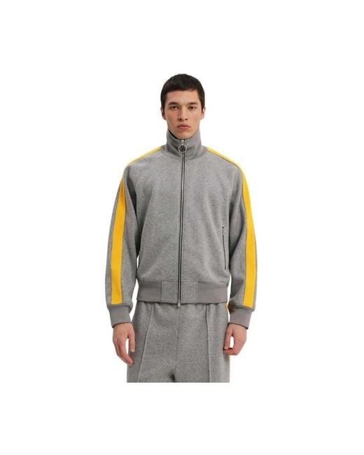1989 STUDIO Hoodies & Sweatvesten ,Grijs ,Lichtgrijze Jas in het Gray voor heren