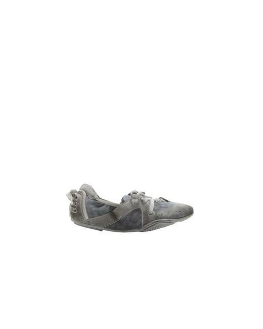 Acne Gray Ballerina Shoes