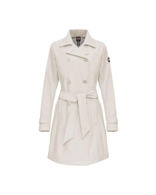 Colmar White Trench Coats