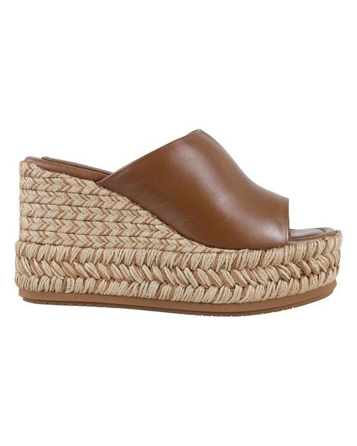 Wedges di Paloma Barceló in Brown