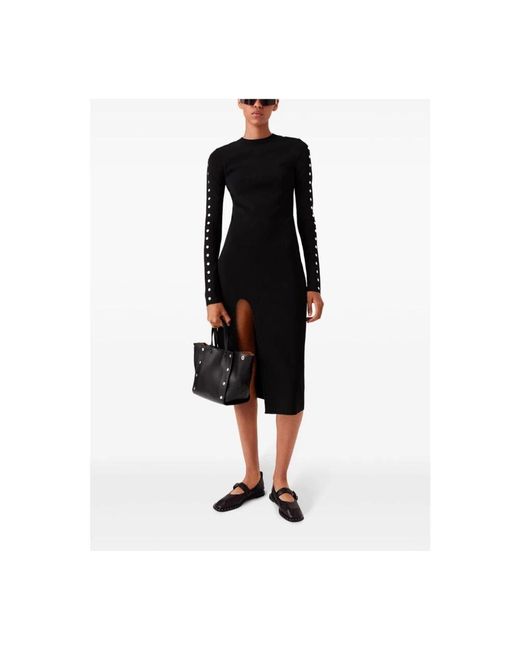 Stella McCartney Black Nieten strickkleid