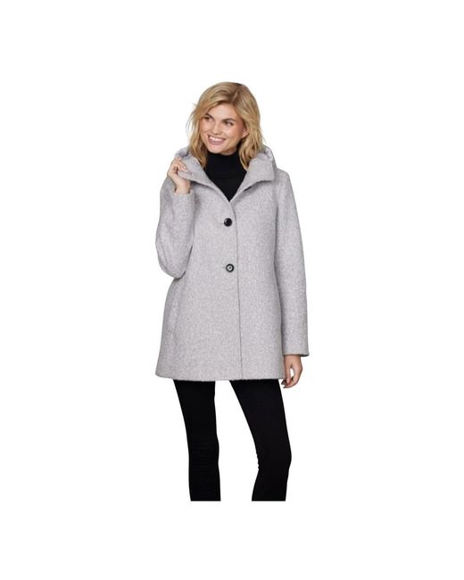 Single-Breasted Coats Junge de color Gray