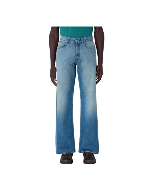 ERL Blue Straight Jeans for men
