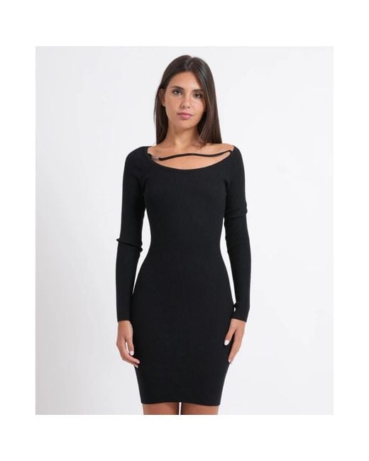 Guess Black Knitted Dresses