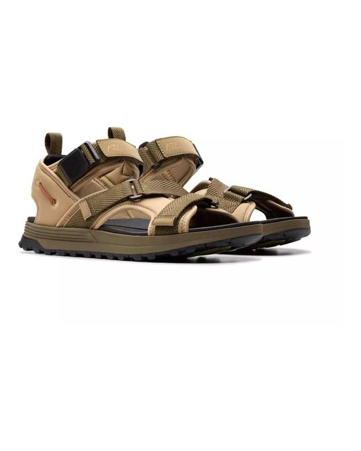 Flat Sandals Clarks pour homme en coloris Brown
