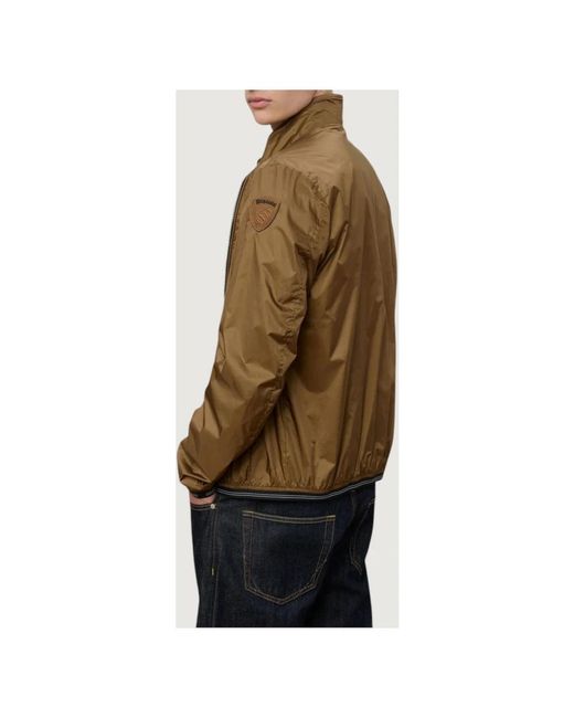 Blauer Jassen ,Nylon Kerwin Windbreaker Jacket in het Brown voor heren