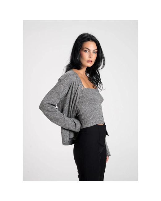GUAJA. Truien & Vesten ,Grijs ,Outdoor Shorts in het Gray