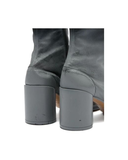 MM6 by Maison Margiela Gray Boots