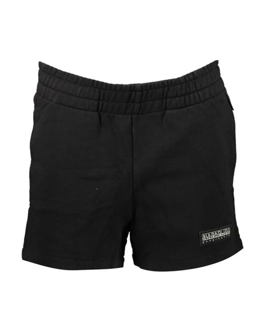 Napapijri Black Short Shorts