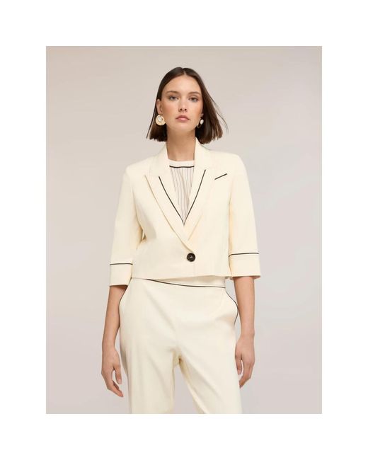 mötivi Spencer Jacket in het Natural