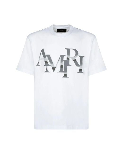 Amiri Staggered chromo t-shirt in White für Herren