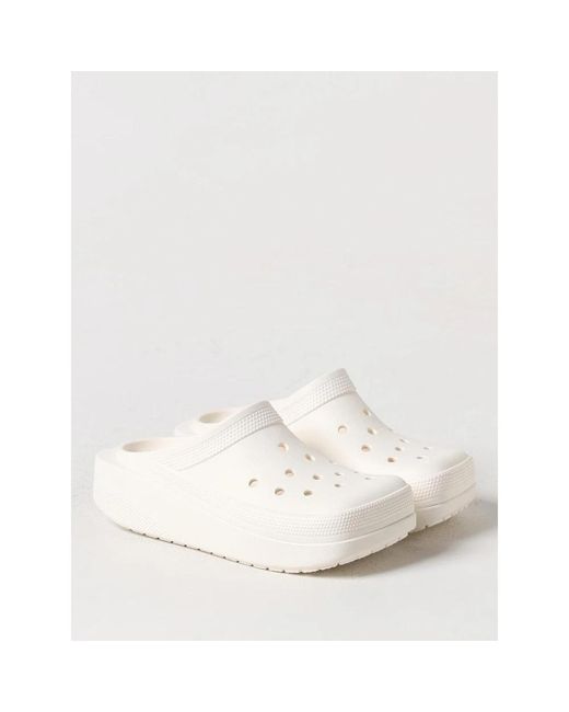 CROCSTM Mules in het White