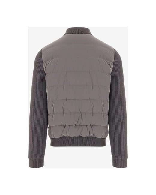 Bomber Jackets Moorer de hombre de color Gray