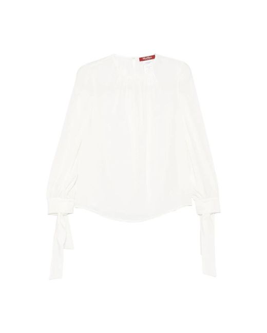 Blouses Max Mara de color White