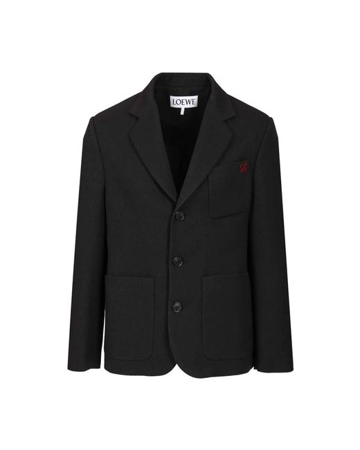 Loewe Black Blazers for men