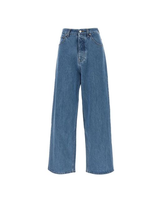 Vetements Blue Straight Fit Jeans