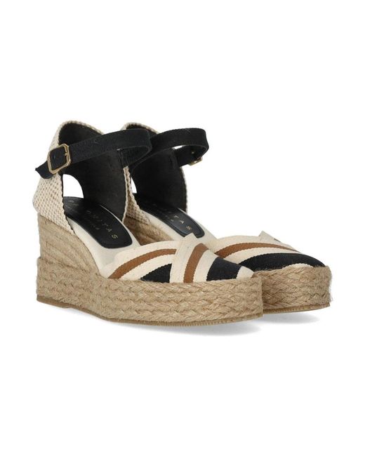 Paloma Barceló Metallic Wedges