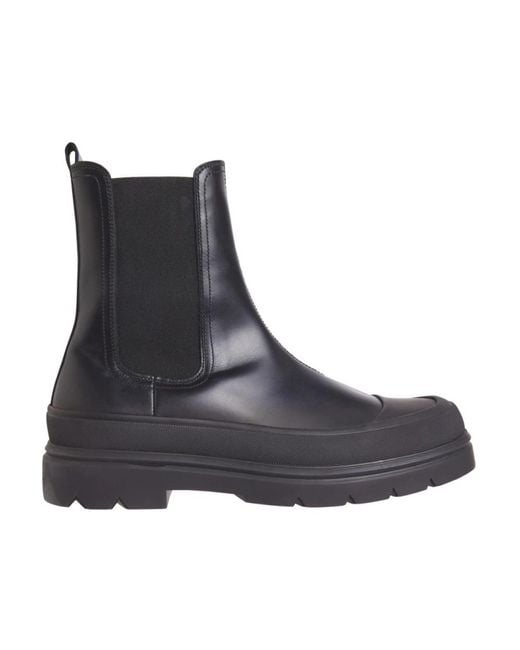 Calvin Klein Black Chelsea Boots for men