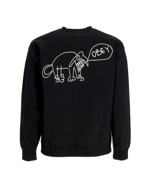 Obey Black Sweatshirts for men