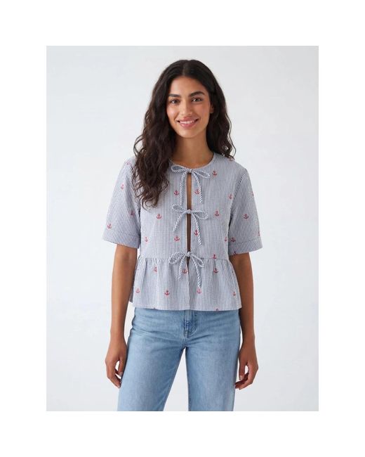 Blouses Mc2 Saint Barth de color Blue
