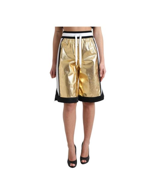 Dolce & Gabbana Natural Casual Shorts