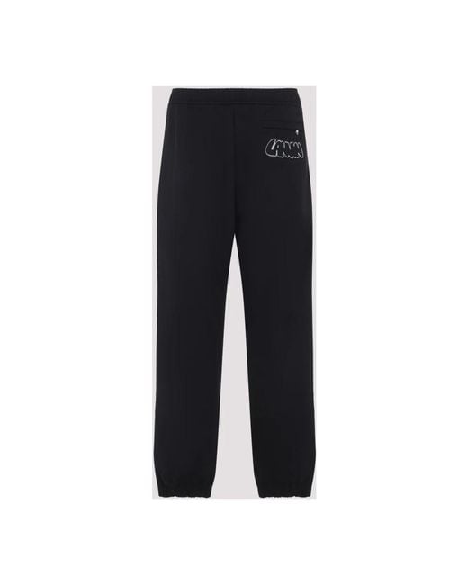 Lanvin Black Sweatpants for men