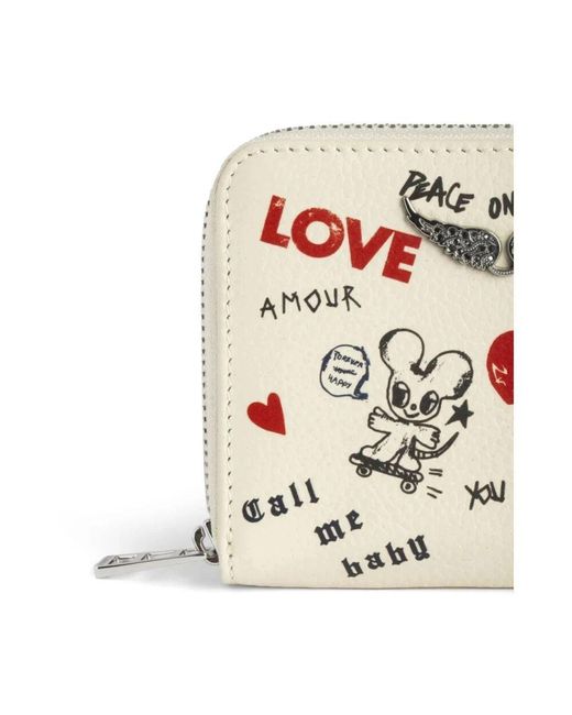 Wallets & Cardholders Zadig & Voltaire de color White