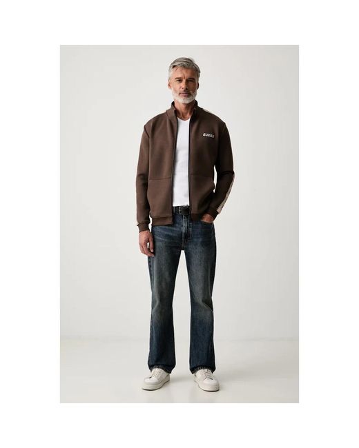 Zip-Throughs Guess de hombre de color Black