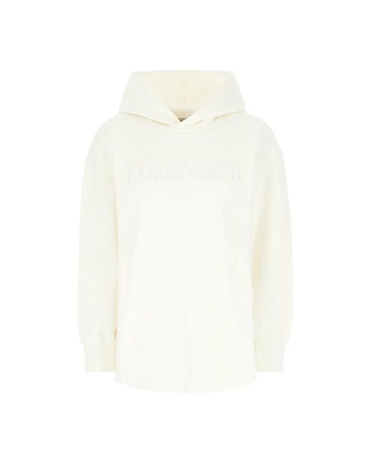 Hoodies Max Mara de color White