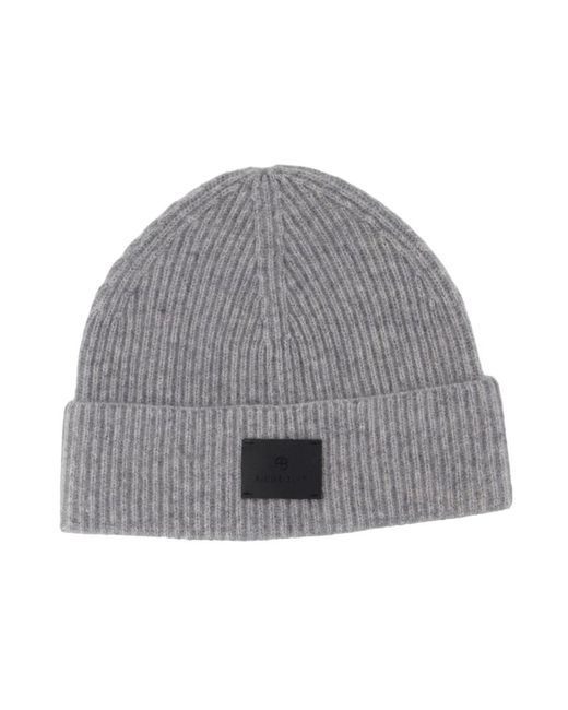 Anine Bing Gray Beanies