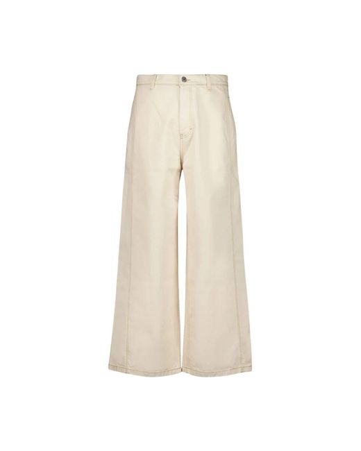 AMI Wide Jeans in het Natural voor heren