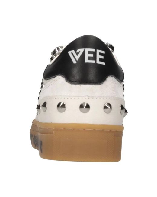 Emanuélle Vee White Sneakers