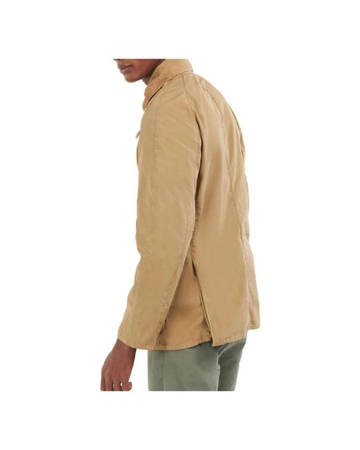 Barbour Jassen ,Katoen Klassieke Jas Voor Mannen in het Natural voor heren