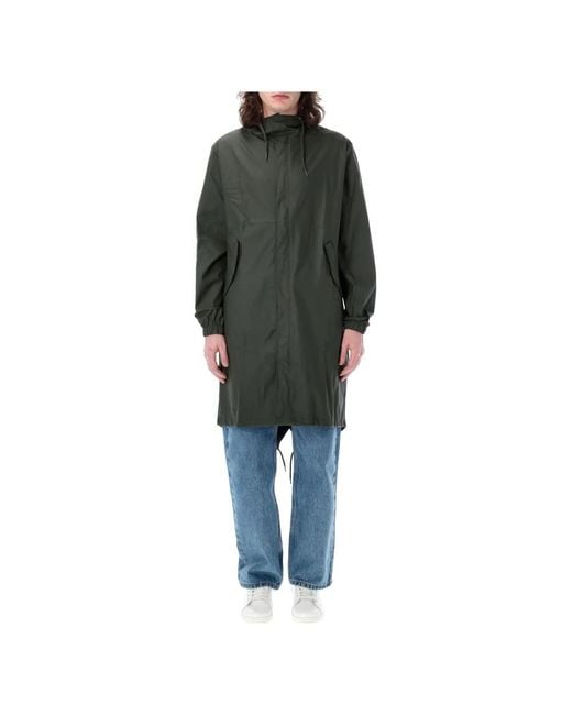 Jackets > rain jackets Rains en coloris Green