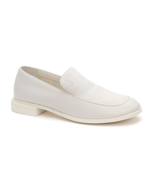 Keddo White Loafers