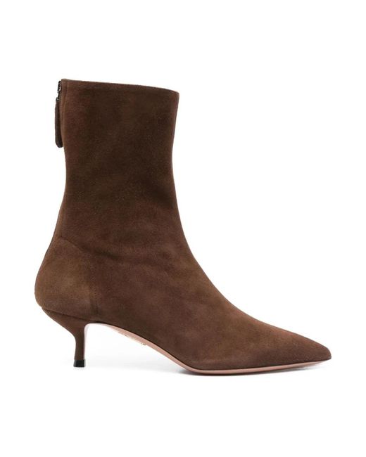 Heeled Boots di Aquazzura in Brown