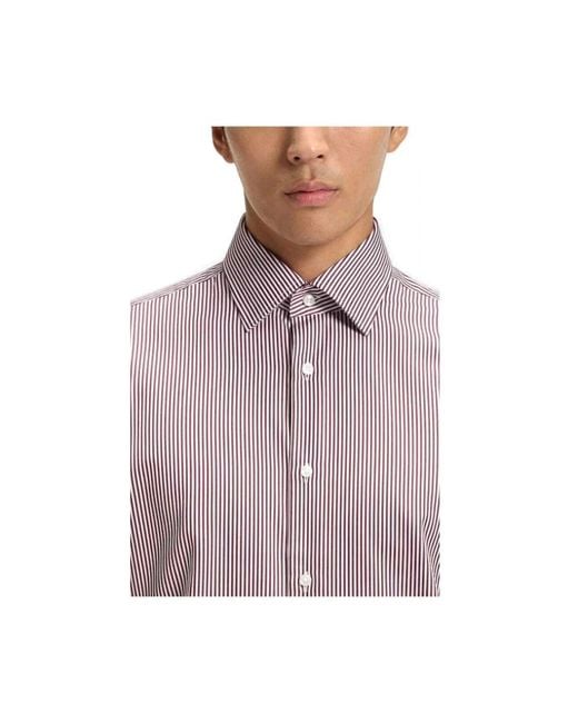 Boss Purple Formal Shirts for men