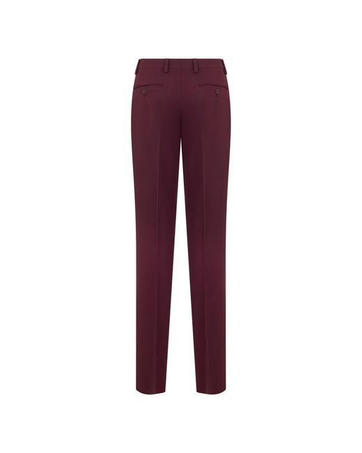Moschino Purple Suit Trousers for men