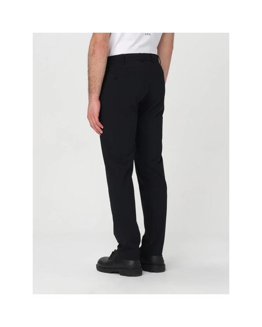 PT Torino Black Slim-Fit Trousers for men