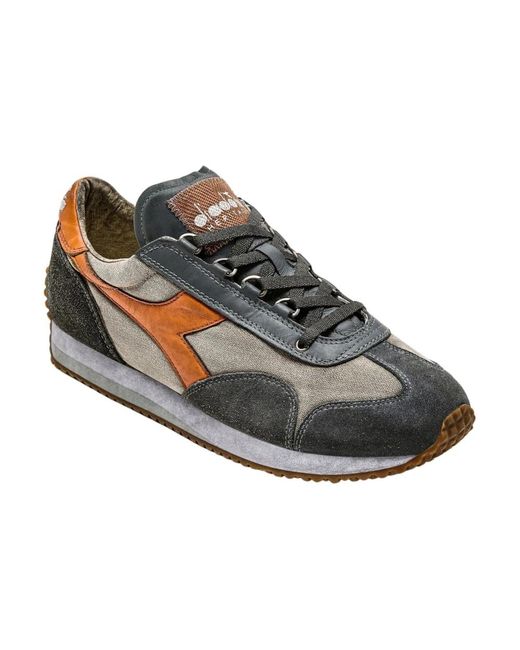 Diadora Gray Sneakers for men