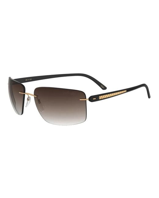 Silhouette Brown Sunglasses for men