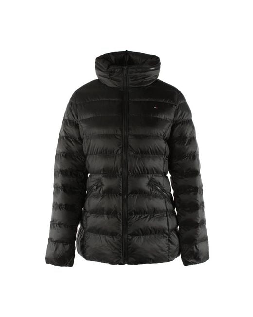 Tommy Hilfiger Black Winter Jackets