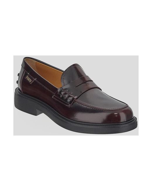Tod's Red Loafers