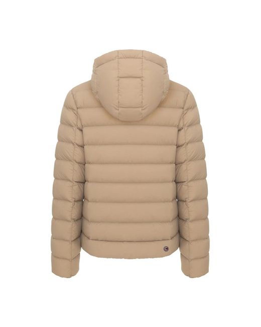 Colmar Jassen ,Down Jacket With Detachable Hood in het Natural voor heren