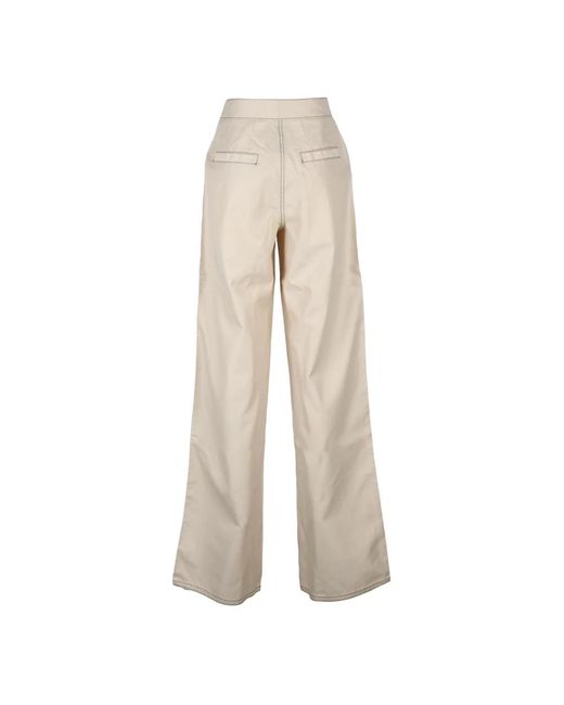 Sunnei Natural Wide Trousers