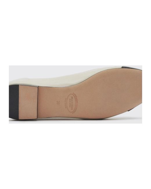 Scarosso Gray Ballerinas