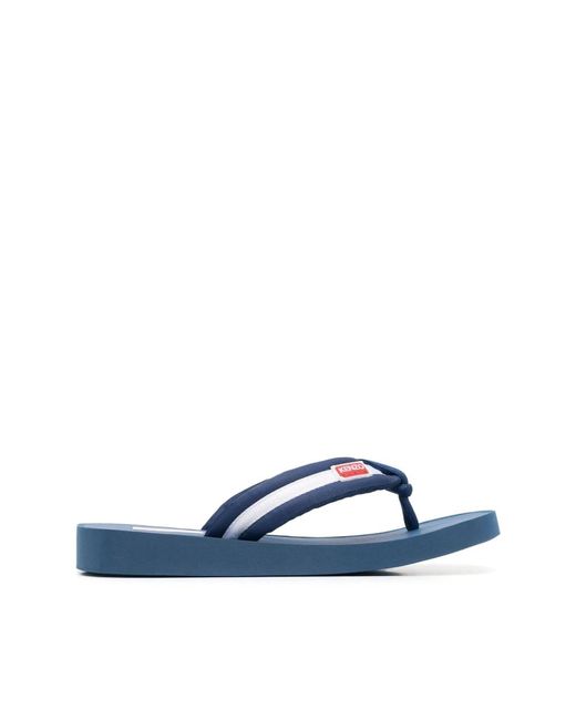 KENZO Sommer Herren Flip Flops in Blue für Herren