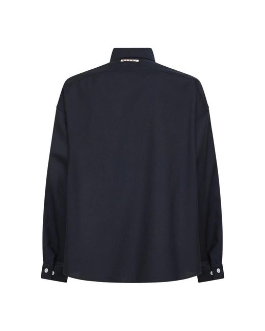 Marni Blue Casual Shirts for men