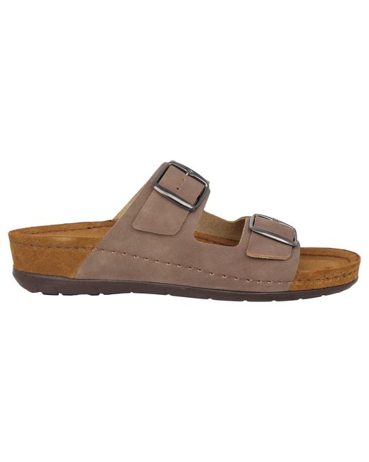 Rohde Schoenen ,Bruin ,Rodigo Sandaal in het Brown